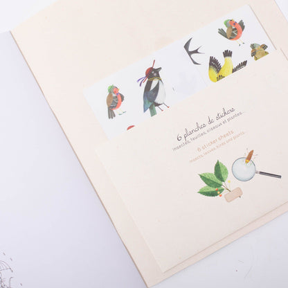 Moulin Roty The Botanist | Colouring And Sticker Book