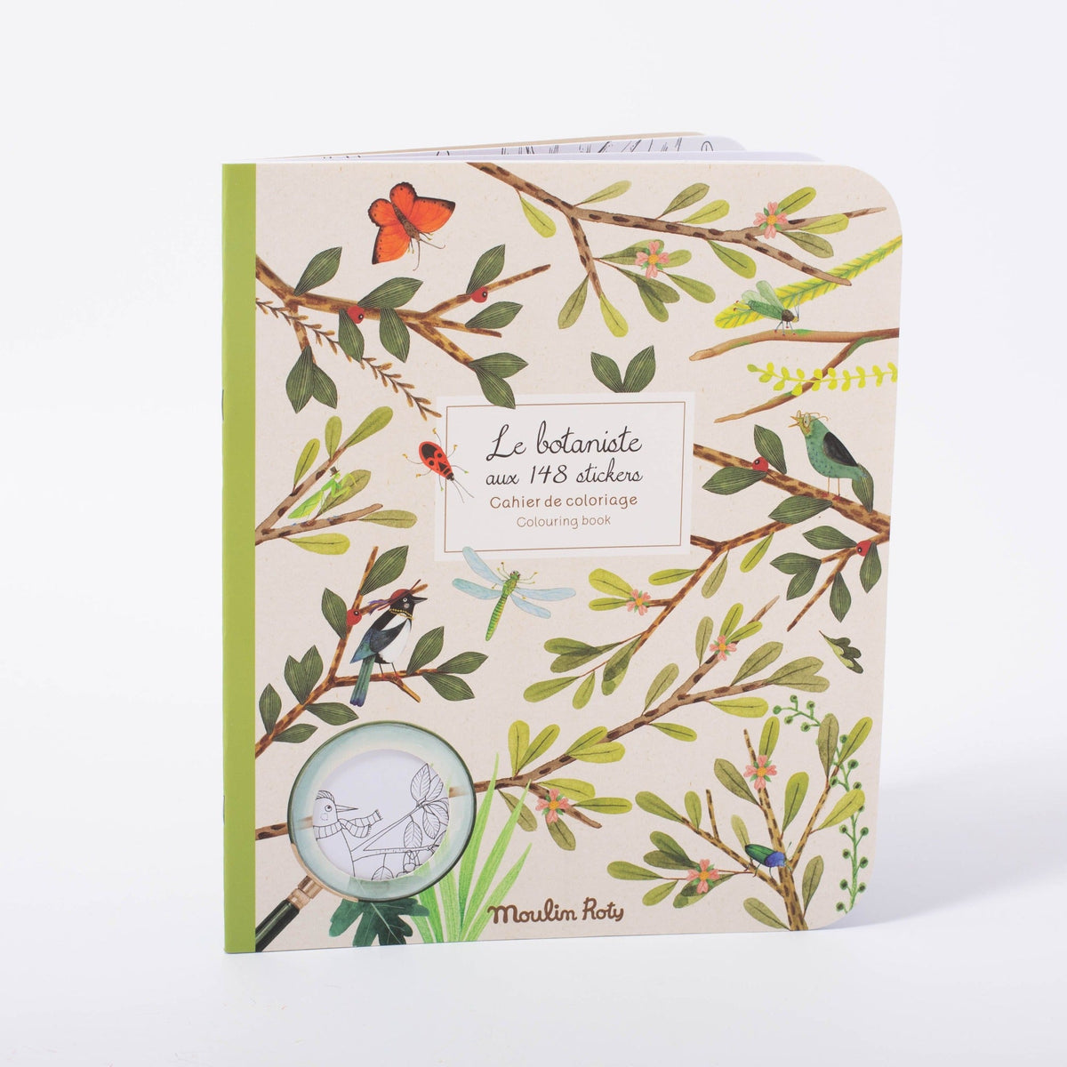 Moulin Roty The Botanist | Colouring And Sticker Book