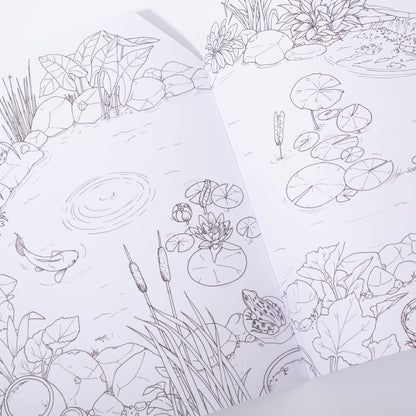 Moulin Roty The Gardener | Colouring And Sticker Book