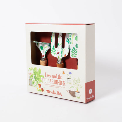 Moulin Roty Set Of 3 Gardening Tools