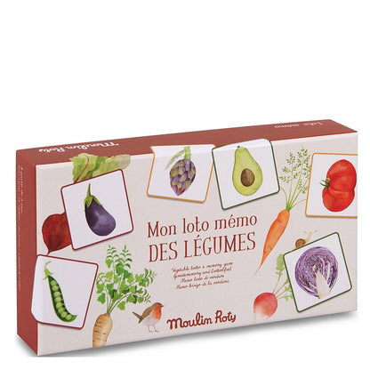 Moulin Roty Vegetable Lotto & Memory Game